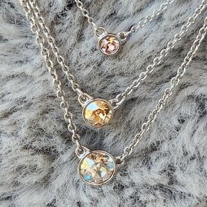Touchstone Crystal Sandy Necklace
